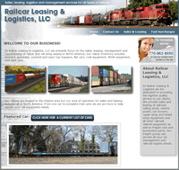 Rail Car Leasing and Logistics Site by Beanslive