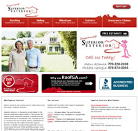 Local Roofing Contractor Website by Beanslive